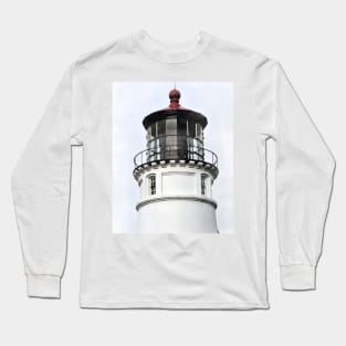 Umpqua Lighthouse Watercolor Long Sleeve T-Shirt